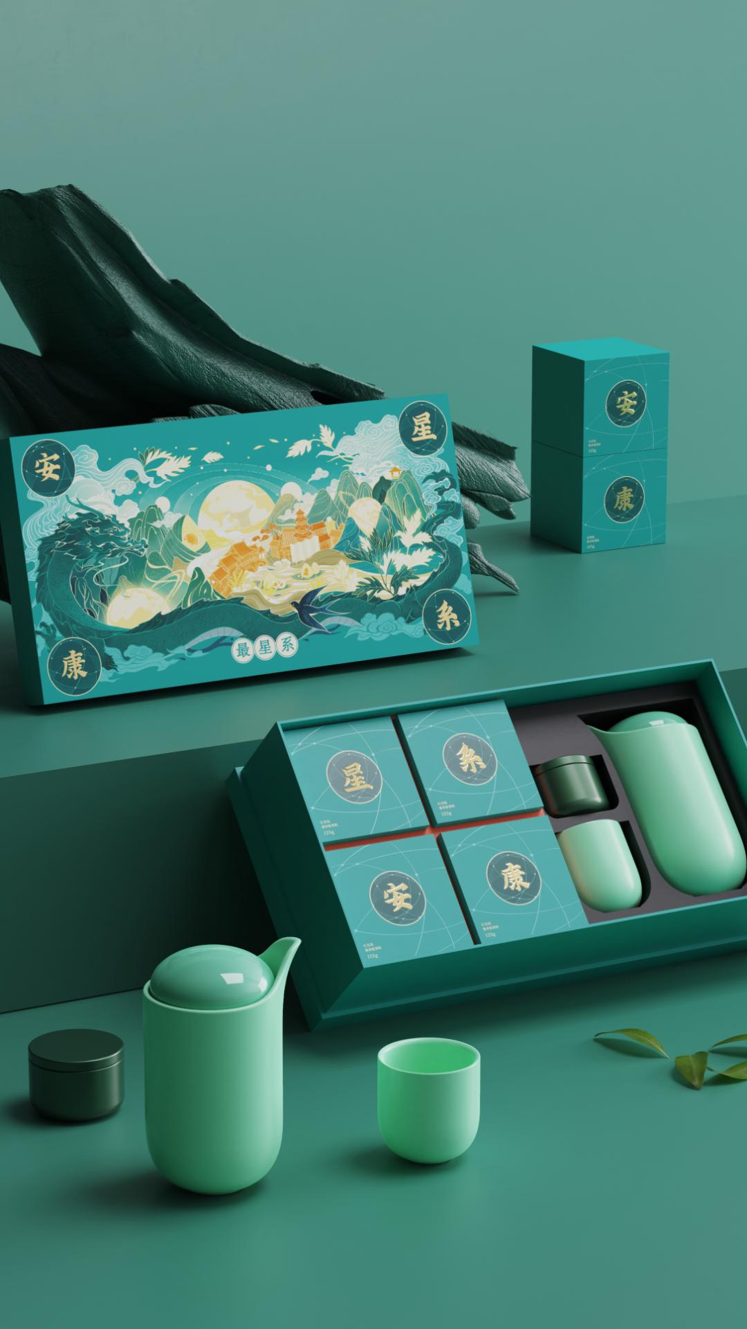 端午礼盒设计很好,端午礼盒包装设计