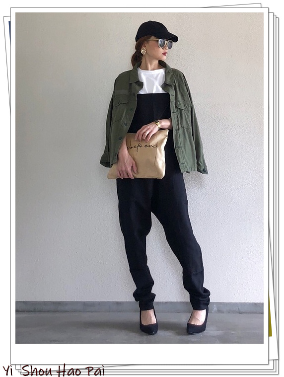 老外把这类衣服叫“Safari”，适合做春装！日本女人很流行穿