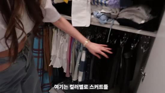 韩国美女晒独居公寓引11万人围观衣帽间全是名牌