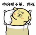 被帅到无法入眠表情包,想的睡不着觉表情包