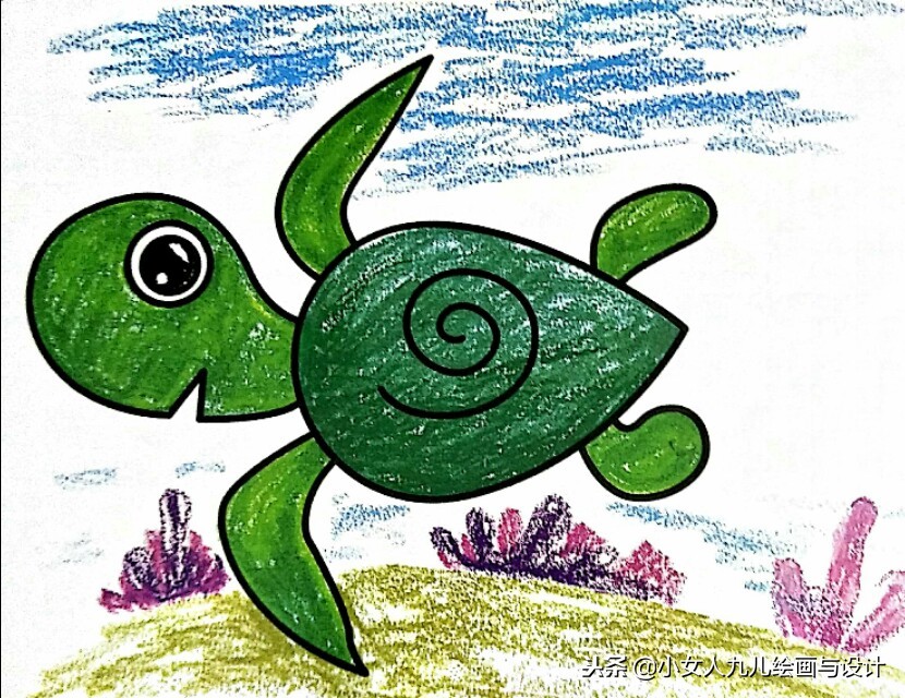 儿童简单又好看的简笔画3到5岁,简单可爱的简笔画少儿8至10岁