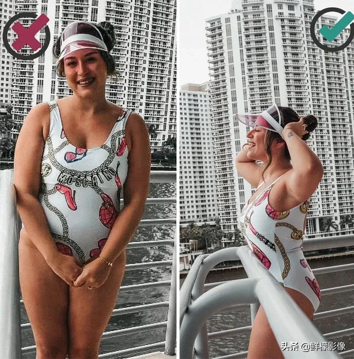 网红风拍照pose,胖子ins风拍照姿势