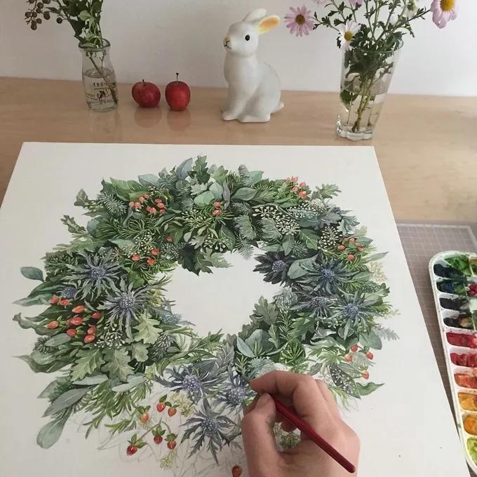 韩国疫情告急,韩国疫情手绘画