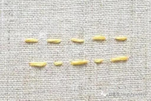 传统刺子绣入门针法教程,刺绣教程新手入门结粒绣