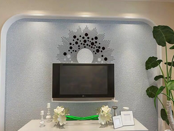 马良硅藻泥装修效果图,8年前的硅藻泥墙面怎样翻新