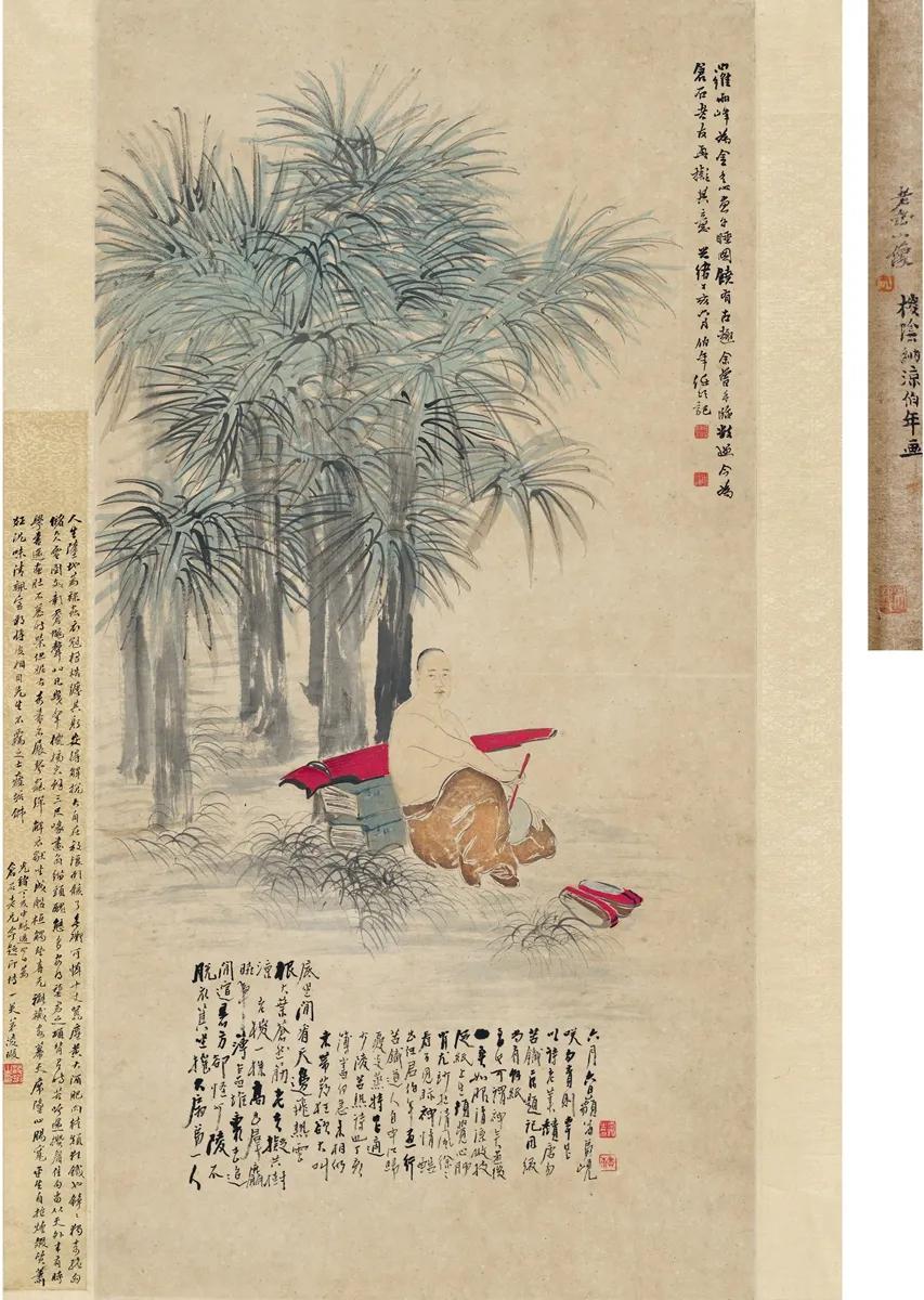 任伯年人物写意画 (任伯年写意人物作品鉴赏)