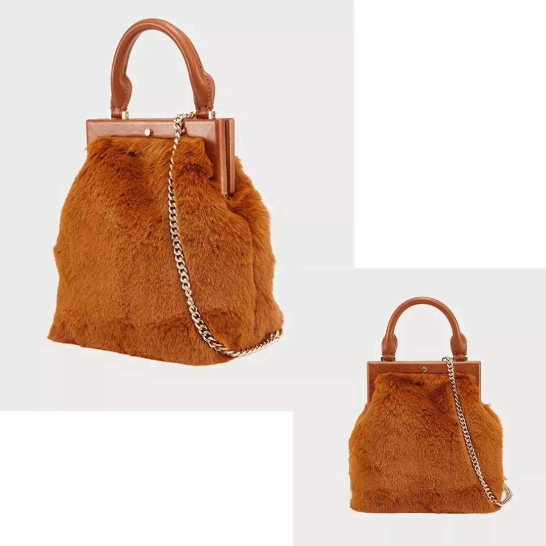 我花1000多块买的毛绒包,后来发现有点贵!