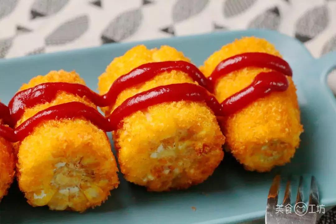 脆皮糯米玉米,脆皮玉米经典做法