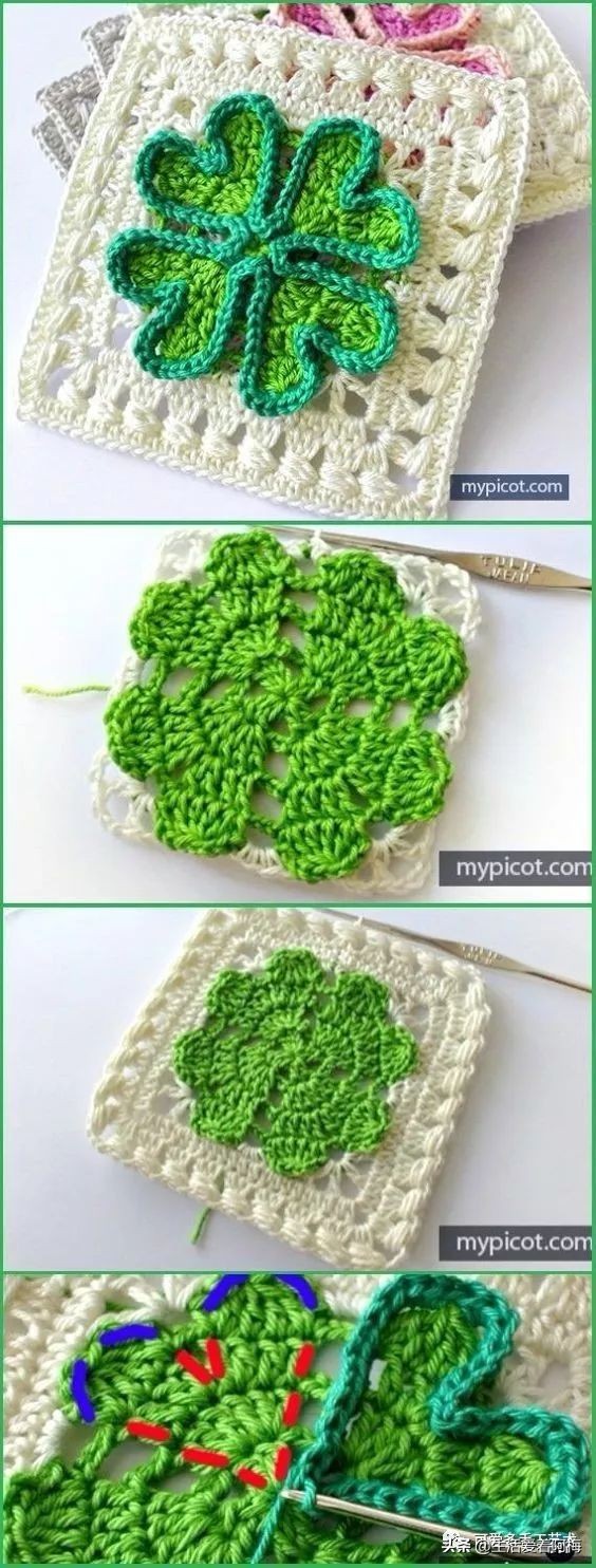 独一无二的抱枕套钩织教程,枕头套毛线钩织教程视频