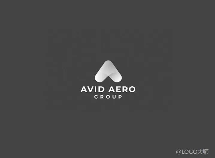 三角形元素logo,心形元素创意logo设计欣赏