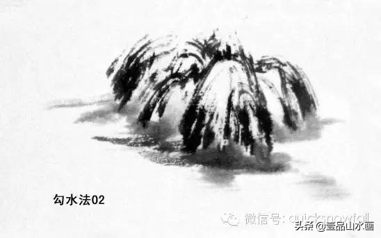 曾刚山水画视频水的画法,山水画教程水粉画