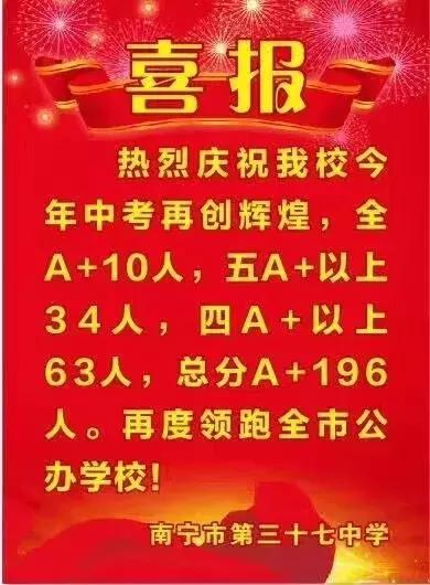 广西南宁三十七中排名,南宁三十七中是什么档次