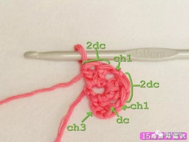 钩针足球教程图解,钩针编织足球的教程