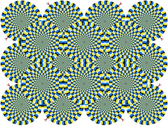 视错觉填色2019,视错觉颜色