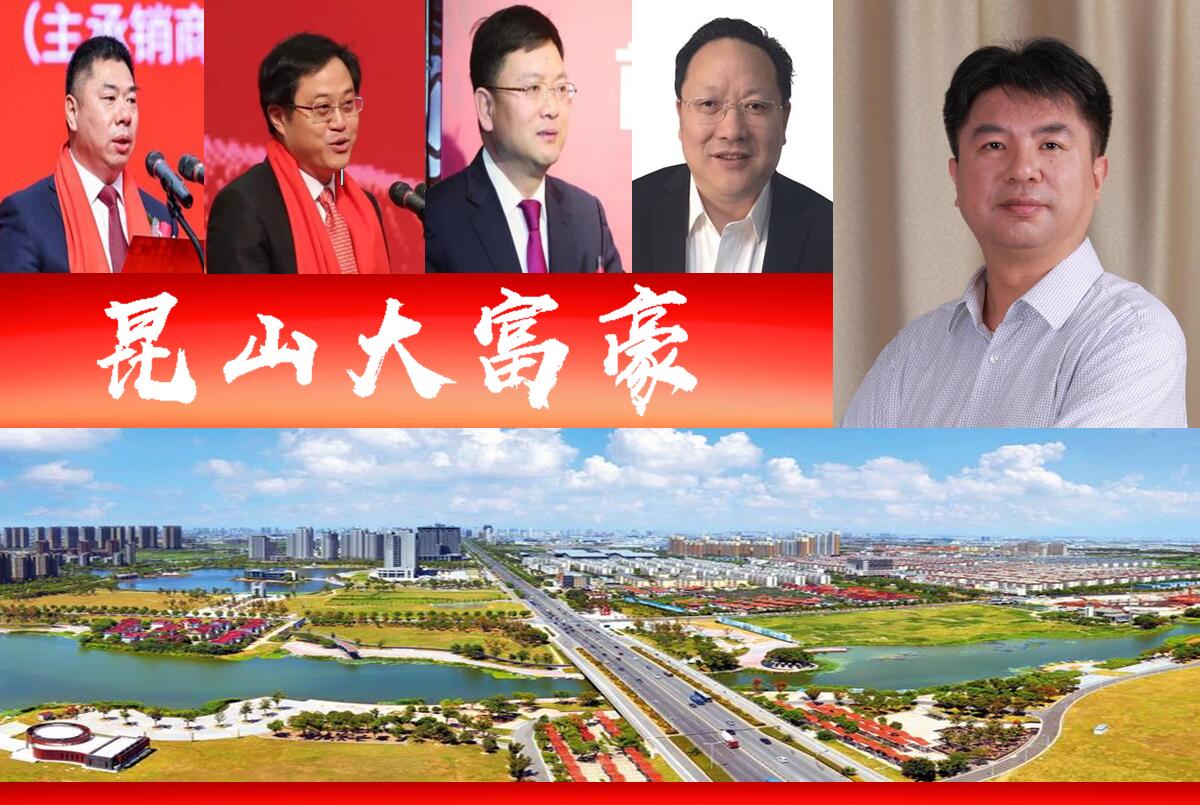 胡润百富江苏富豪榜,昆山十大首富家族