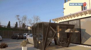 汽车蜗居,汽车折叠伸缩车库