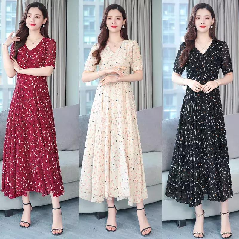 这3条基础款连衣裙超适合夏天穿,雪纺连衣裙让你穿出女神范