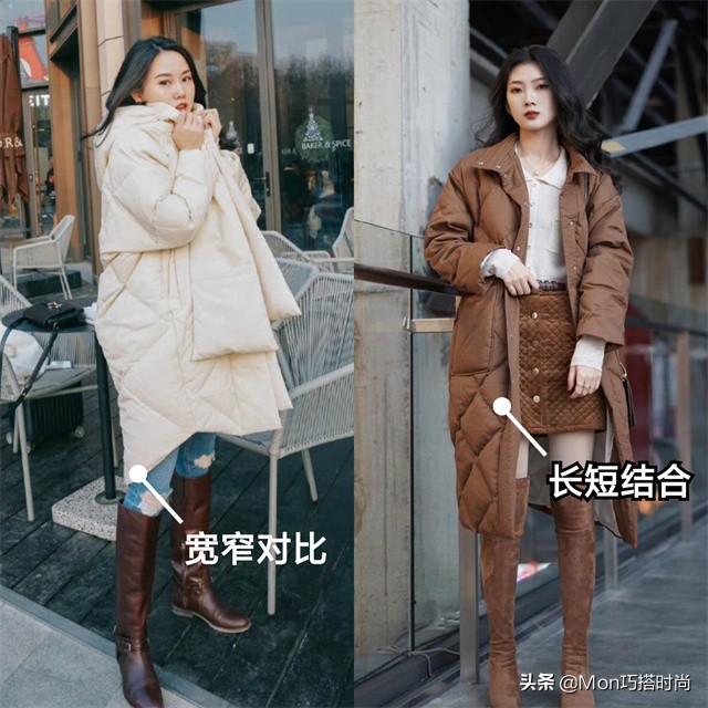 冬天露腿露脚踝穿搭,冬日不露腿穿搭氛围感