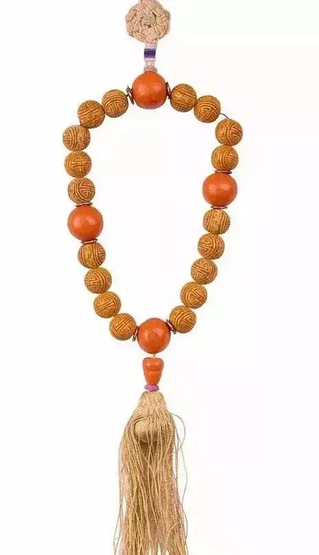 故宫收藏的文玩手串,沈阳故宫簪花手串