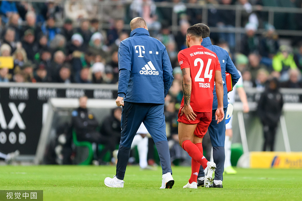 拜仁残阵战门兴,拜仁0比5惨败门兴首发