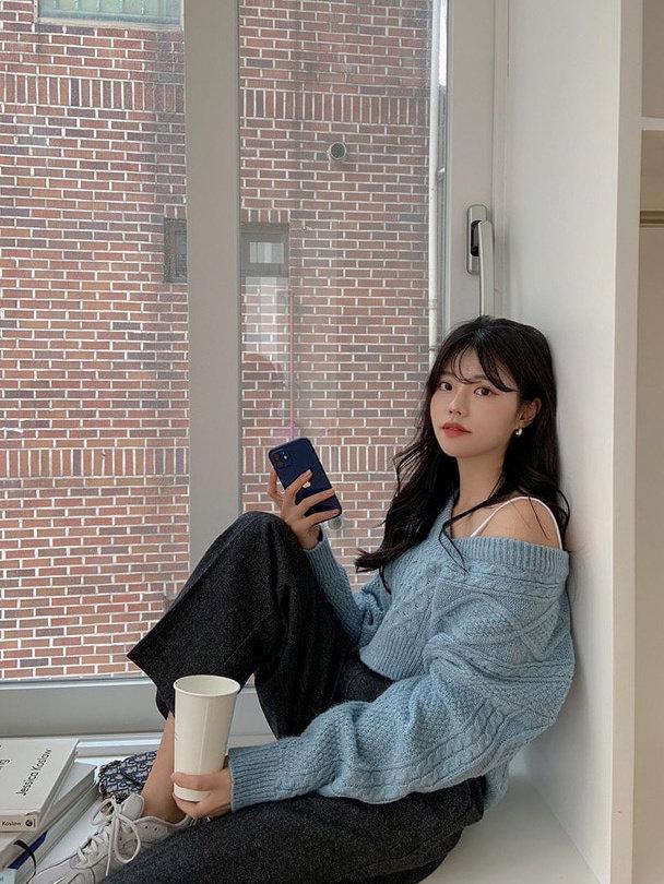 穿搭韩国小姐姐日常穿搭look,韩国小姐姐的日常穿搭