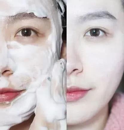 洗脸的时候水里有白色粉末,洗脸时加什么可以让脸变白