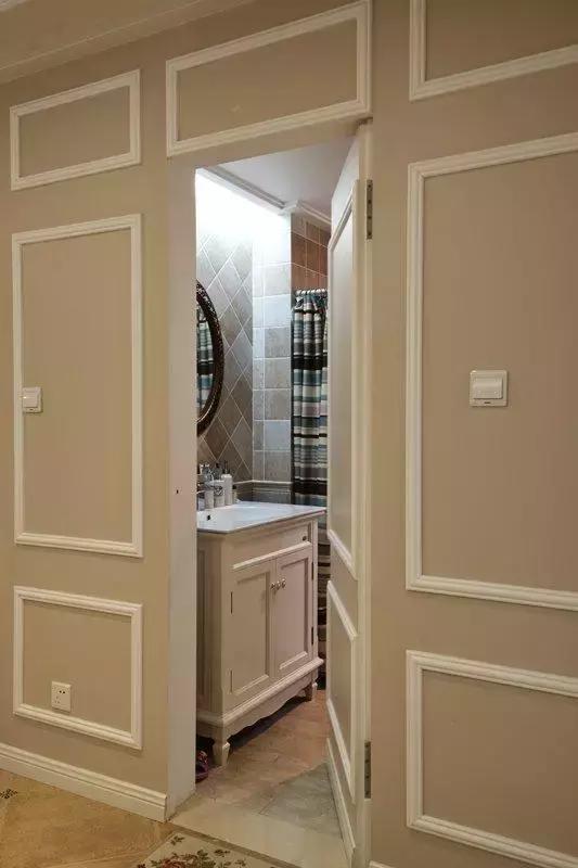 媳妇亲自装新房,玄关的衣帽间真实用,父母送的美式家具真尴尬