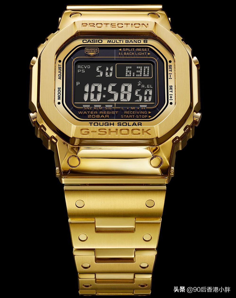 黄金gshock,gshock黄金版