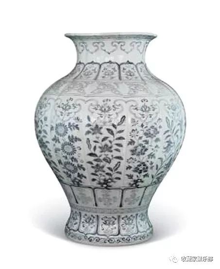 中国元明青花瓷器图鉴,明晚期青花瓷器图片