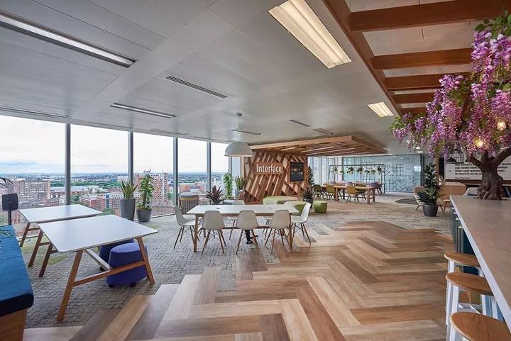 自然之芯英特飞Interface英国伯明翰办公设计欣赏