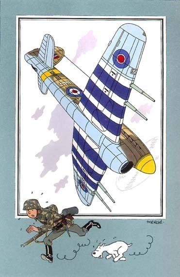 丁丁历险记二战,丁丁历险记飞机德国篇