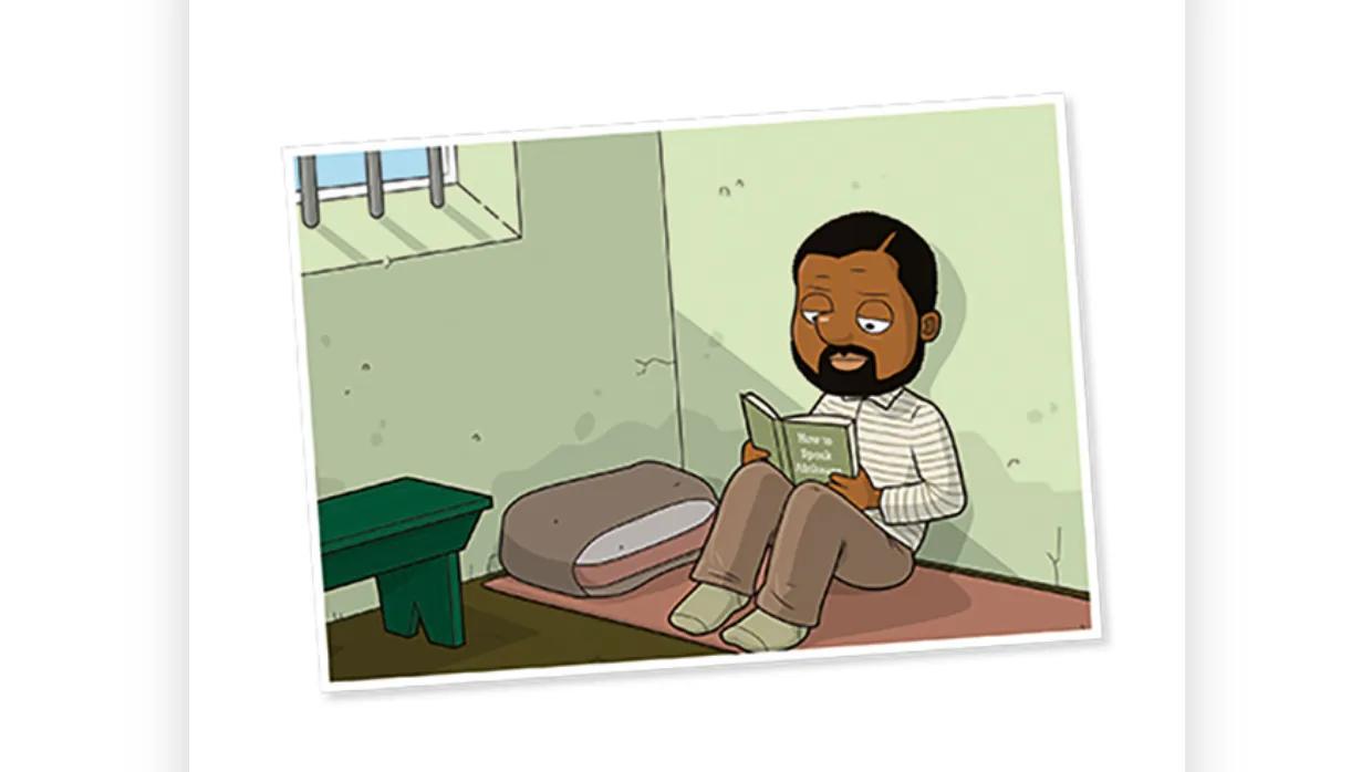 纳尔逊·曼德拉，南非第一位黑人总统，世界著名*权人**活动家……