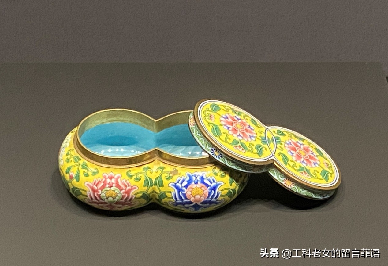 清宫铜胎珐琅器图片,珐琅重器真品图片