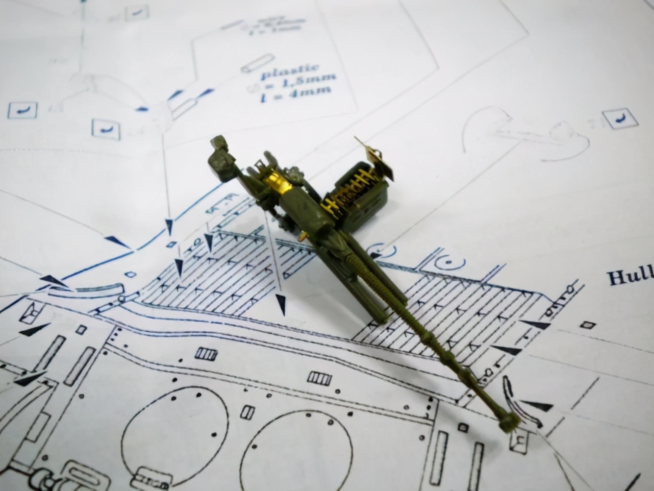 45元塑料坦克模型，精心制作半年，完工时太逼真！一万元也不卖