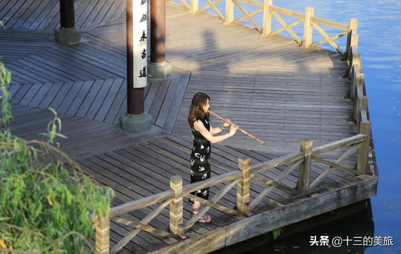 美丽的杭州西湖打卡地风景如画,美翻了银杏湖