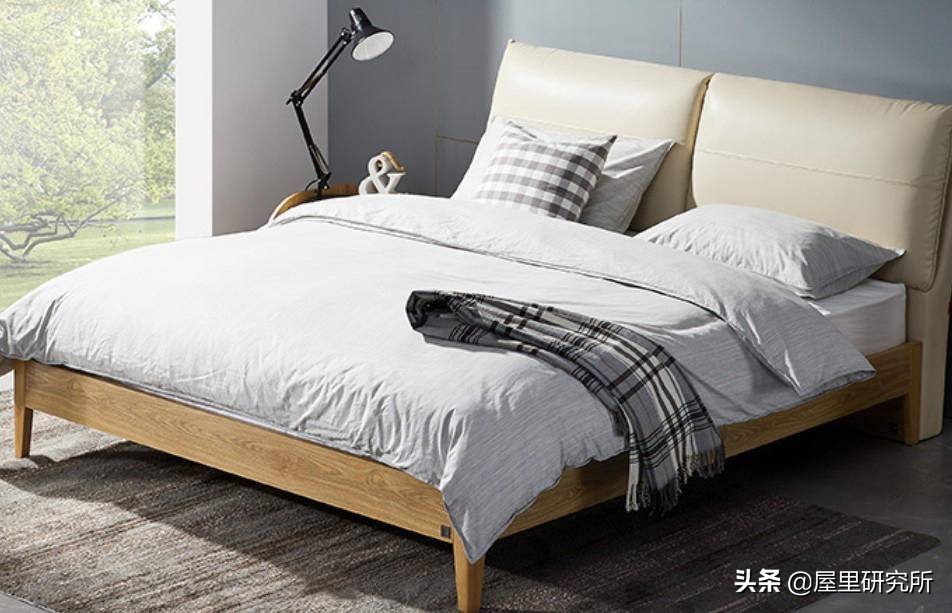 高颜值布艺床,软包床高端大气上档次现代简约