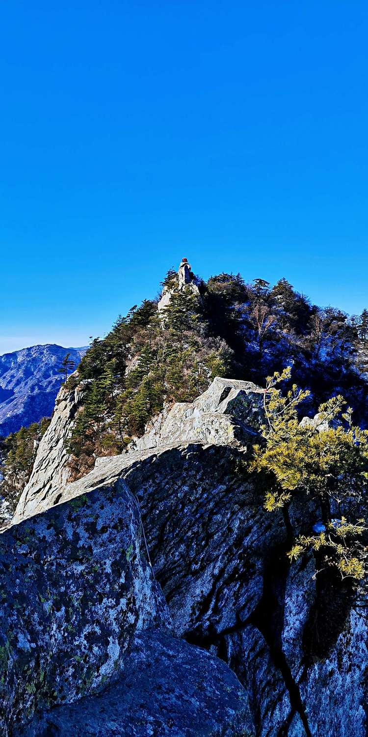 20210117独行太兴山，误入佛国秘境花石湾