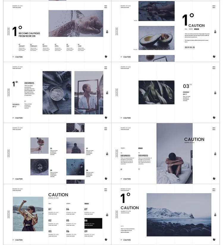 400套精简室内设计ppt,高大上的ppt设计图