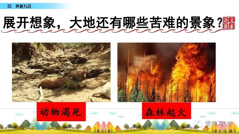 部编版二年级下册第25课《羿射九日》知识点+图文讲解