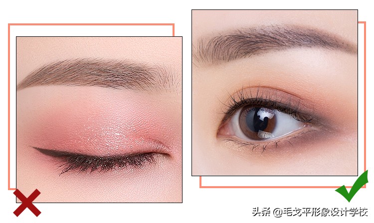 肿眼泡适合的眼妆赶紧学起来,肿眼泡眼影教程双眼皮