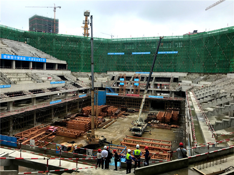 贵阳奥体中心钢结构,贵阳奥体中心二期承建方