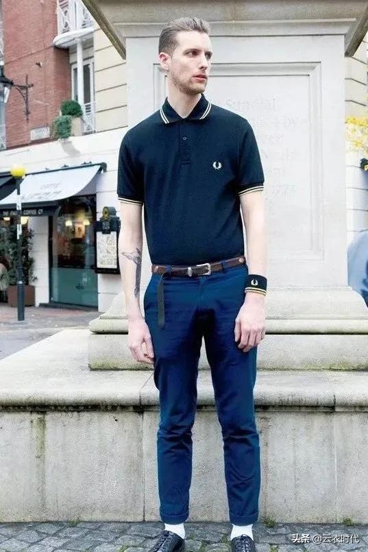 百搭马标刺绣t恤男士polo衫,polo衫永不过时