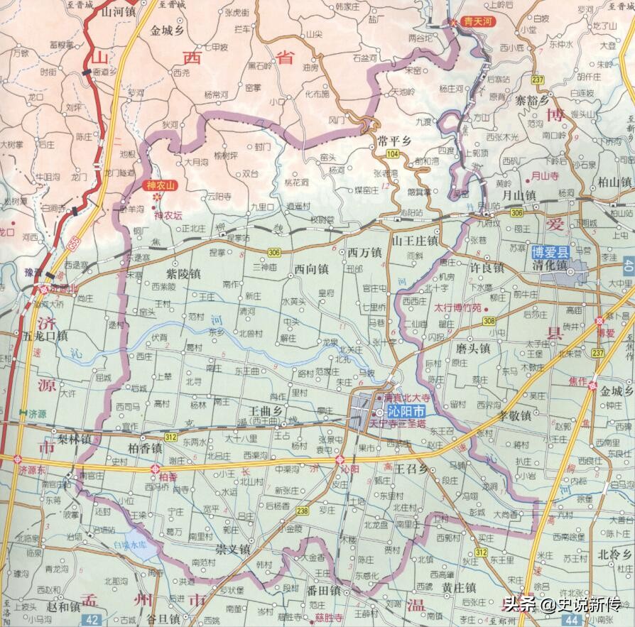 沁阳市全国首批千年古县,沁阳市的历史