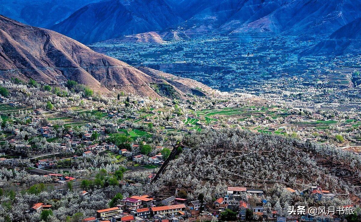 成都出发林芝旅游攻略图,金川梨花节自驾游五日线路图