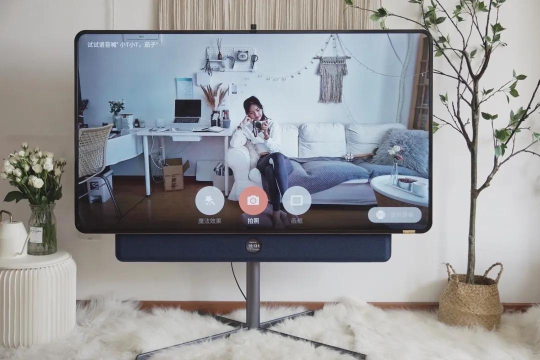 tcl智慧屏旋转电视,tcl旋转电视测评