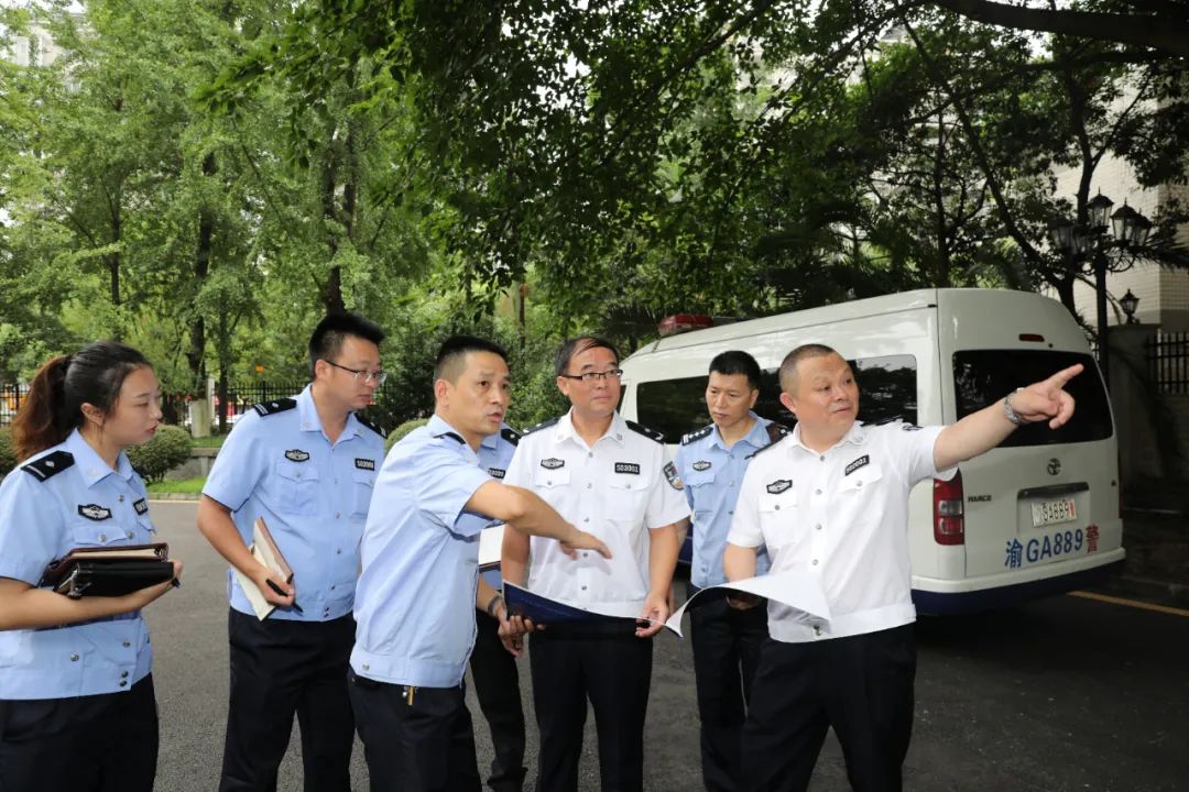 市三中法院法警支队到我院及辖区法院开展司法警务工作交流学习