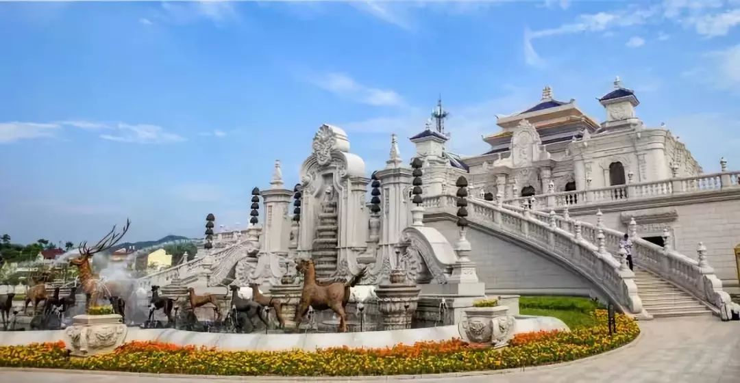 仿造的圆明园视频,浙江山寨版圆明园