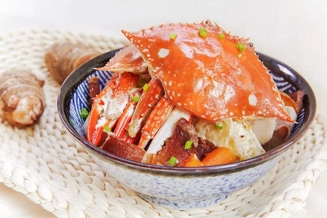 梭子蟹年糕煲做法大全家常,芋头火腿梭子蟹的做法大全