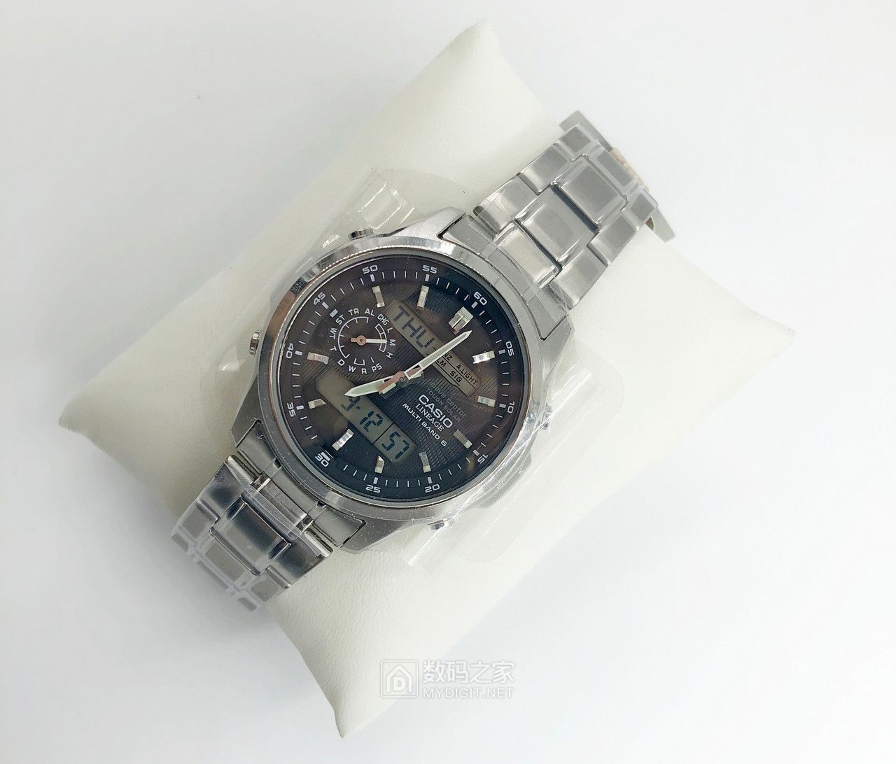 卡西欧双显电波表,卡西欧ocws100系列光动能