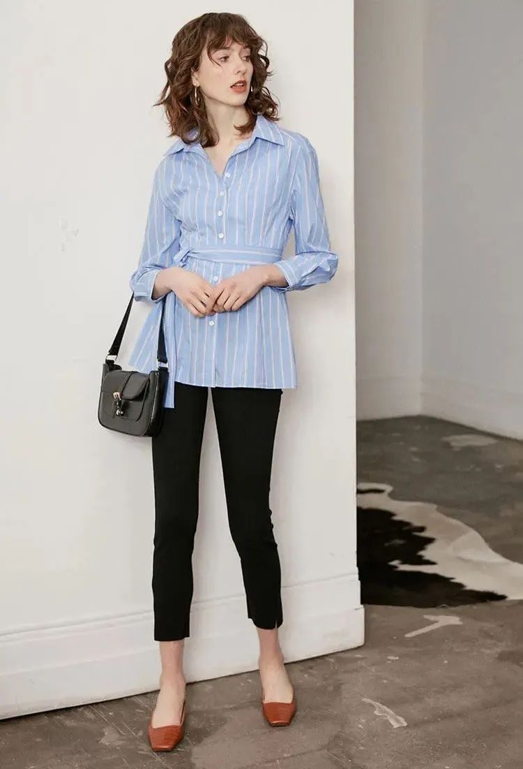 小白裤显瘦魔术裤,显瘦有弹性的魔术裤